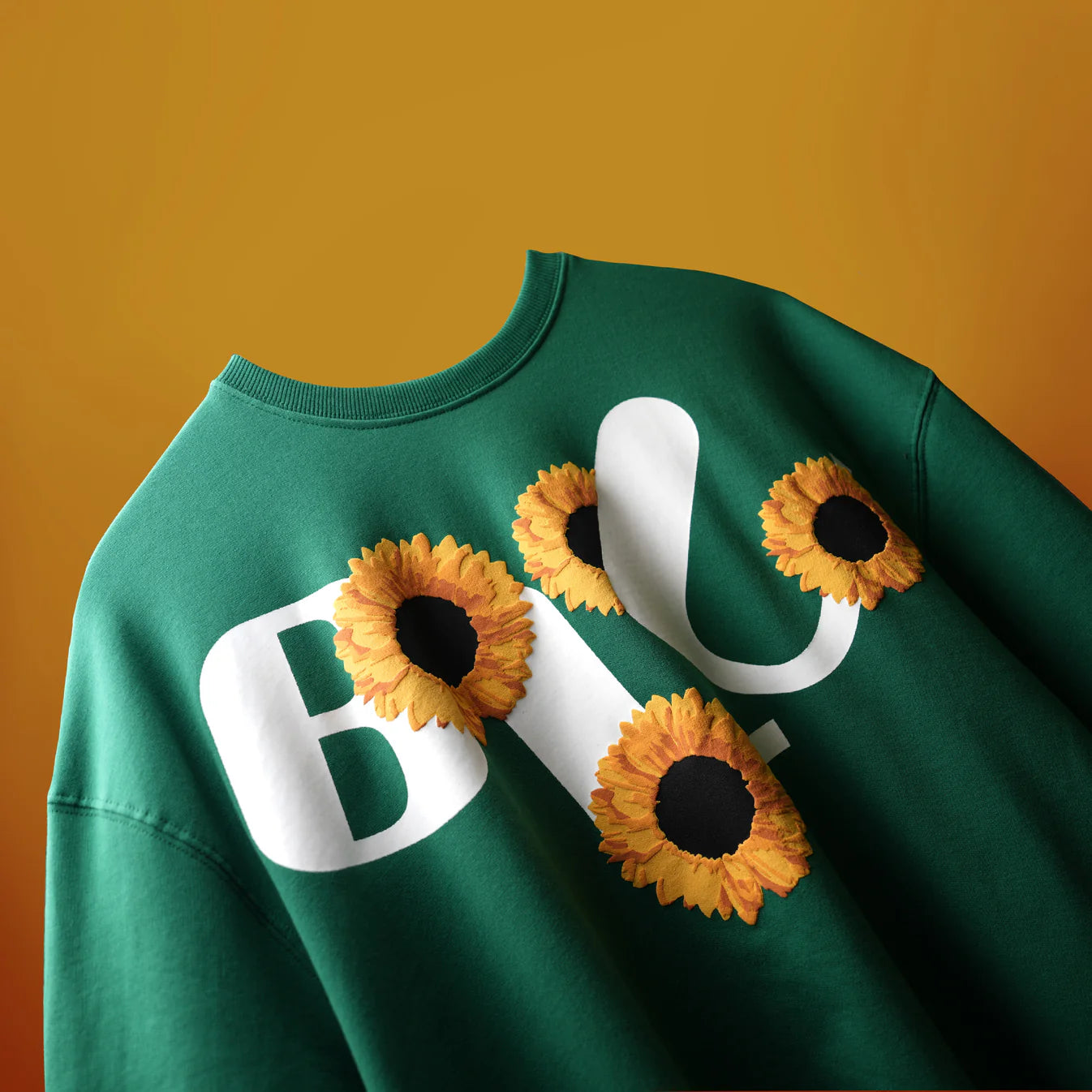 GREEN SUNFLOWER T-SHIRT