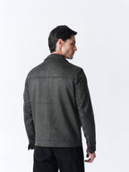 Suede Jacket - Green