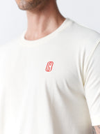 100% Cotton Single Jersey Round Neck T-Shirt - White