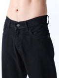 Straight Fit Denim - Classic Black