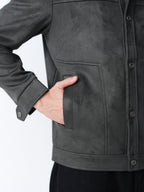 Suede Jacket - Green