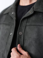 Suede Jacket - Green