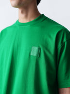 100% Cotton Terry Oversized T-Shirt - Green