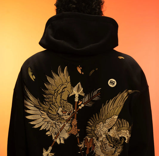 BLACK NOCTURNAL HOODIE