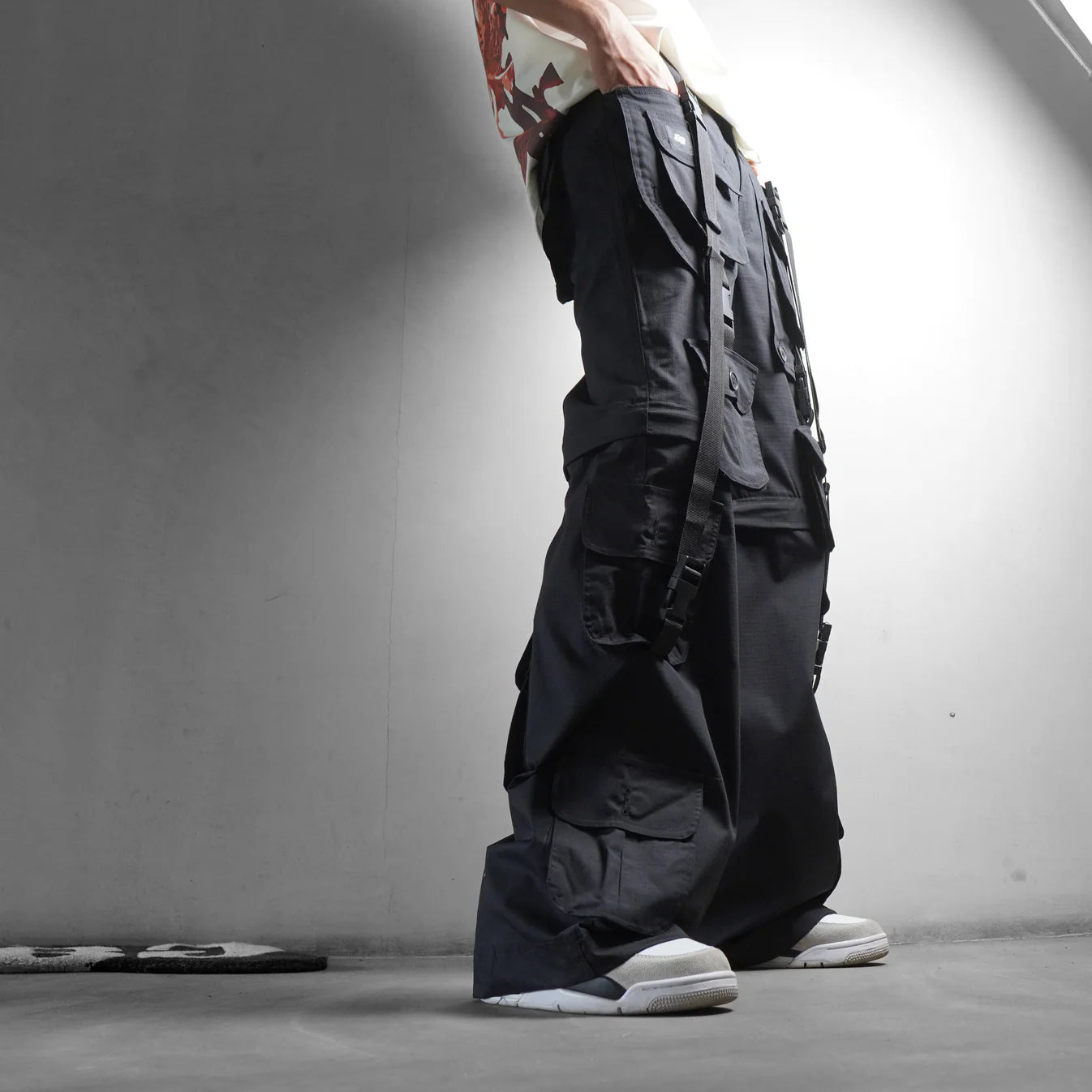 MILITARY GREY RIPSTOP CARGOS